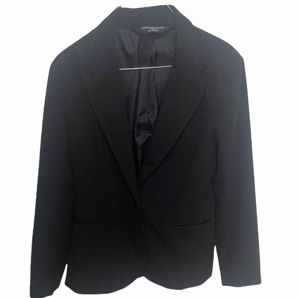 Classic black blazer Norma Kamali